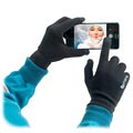 4smarts Winter Touchscreen Gloves - M/L - Black