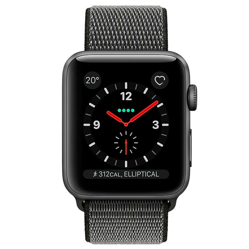 Apple Watch Series 3 LTE MQKR2ZD/A - Aluminium, Sport Loop ...