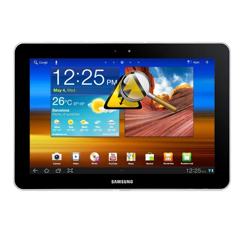 Slaapzaal Gehuurd Opsommen Samsung P7500 Galaxy Tab 10.1 Diagnosis