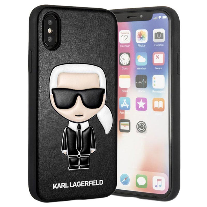 Karl Lagerfeld Ikonik iPhone X / iPhone XS Case - Black
