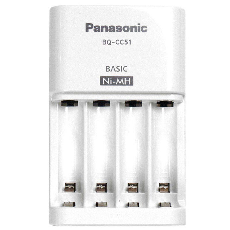 Panasonic Ni Mh Aa Aaa Eneloop Rechargeable Battery Charger Bq Cc51 Ac ...