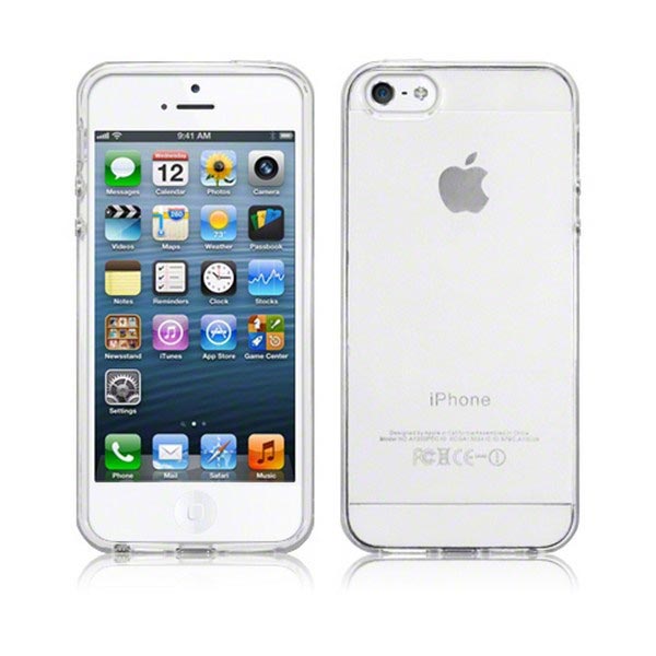 Iphone 5 5s Se Silicone Case Frost White