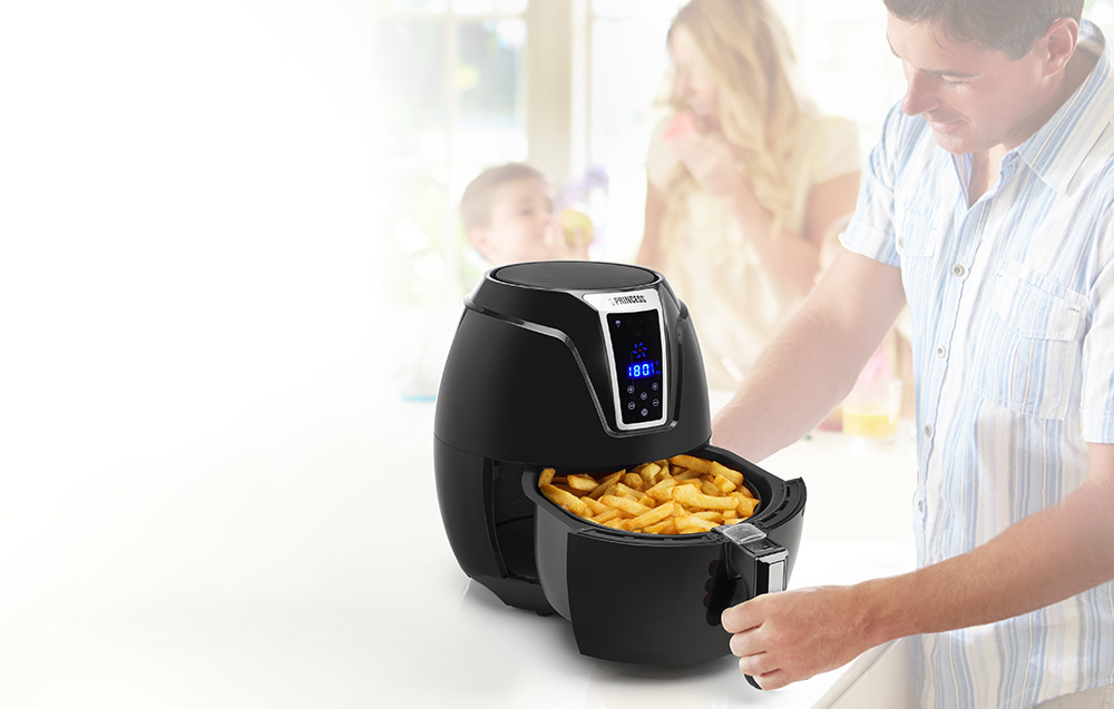 Princess 182021 XL Digital Airfryer - 1400W, 3.2l - Black