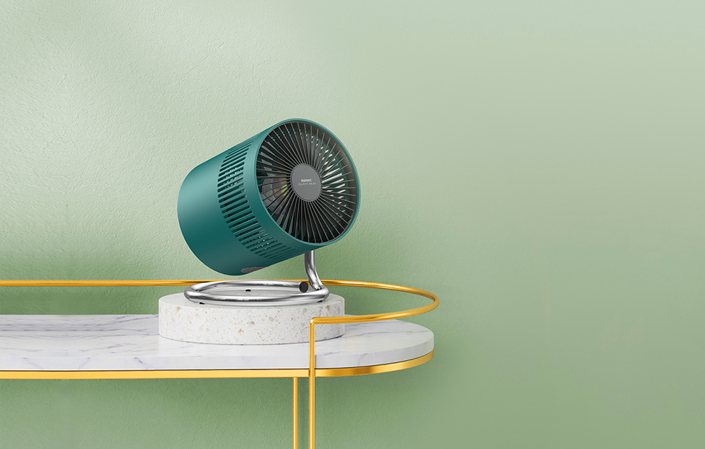 Remax Cool Pro Desktop Fan - green