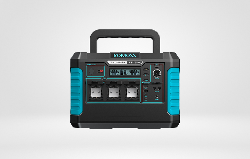 Portable Power Station Romoss RS1500 Thunder Series 1500W, 1328Wh